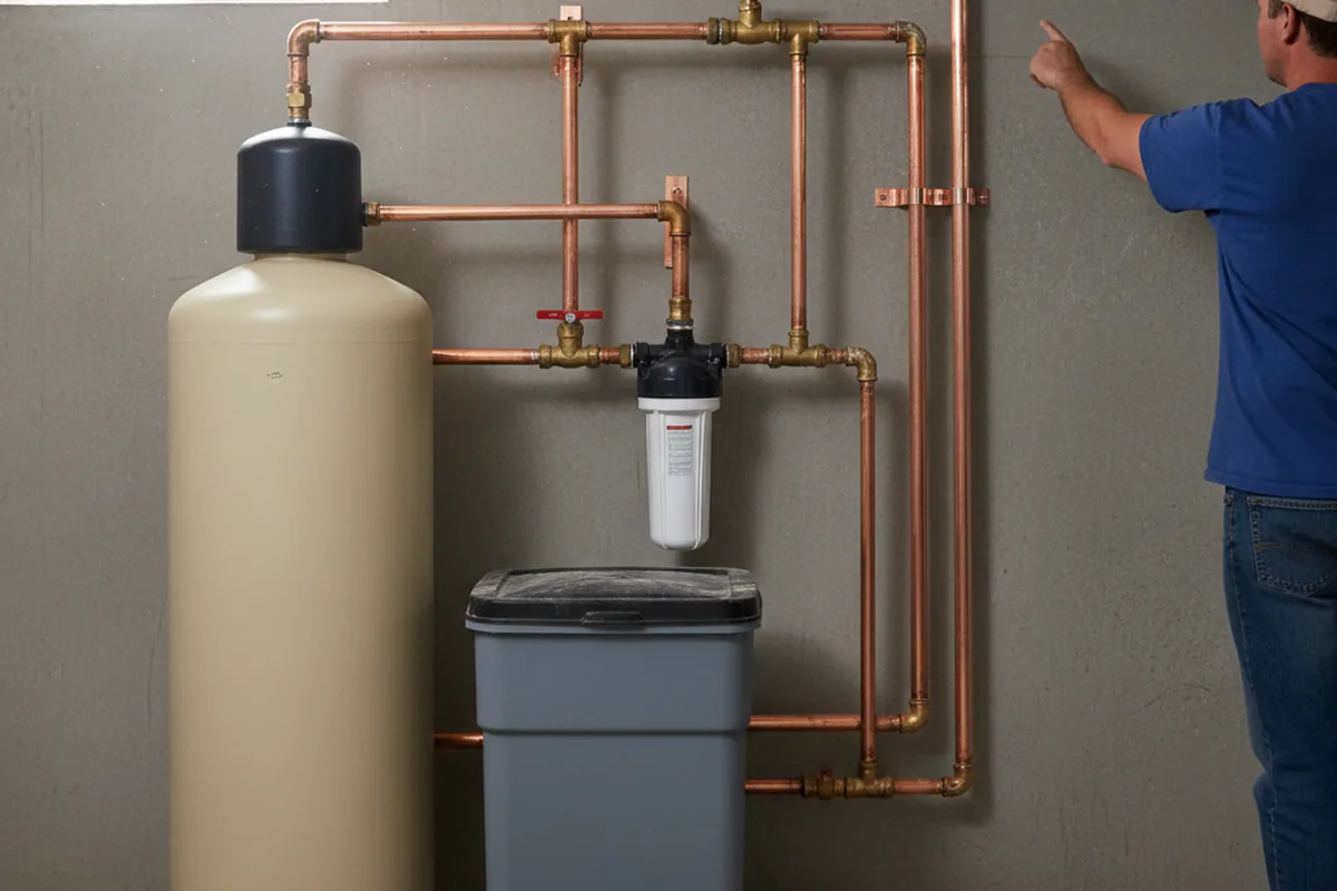 Whole-house water treatment system installed in Fountain City